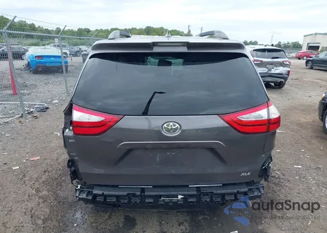 2018 Toyota Sienna Xle 8 Passenger from USA, damaged, VIN 5TDYZ3DC8JS939975